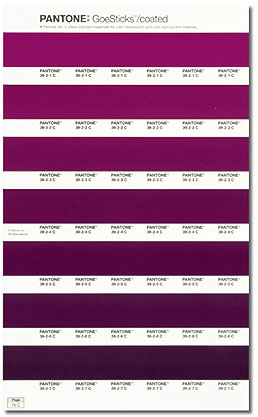 pantone colorchip